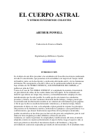 Arthur Powell - El cuerpo astral y otros fenomenos celestes.pdf